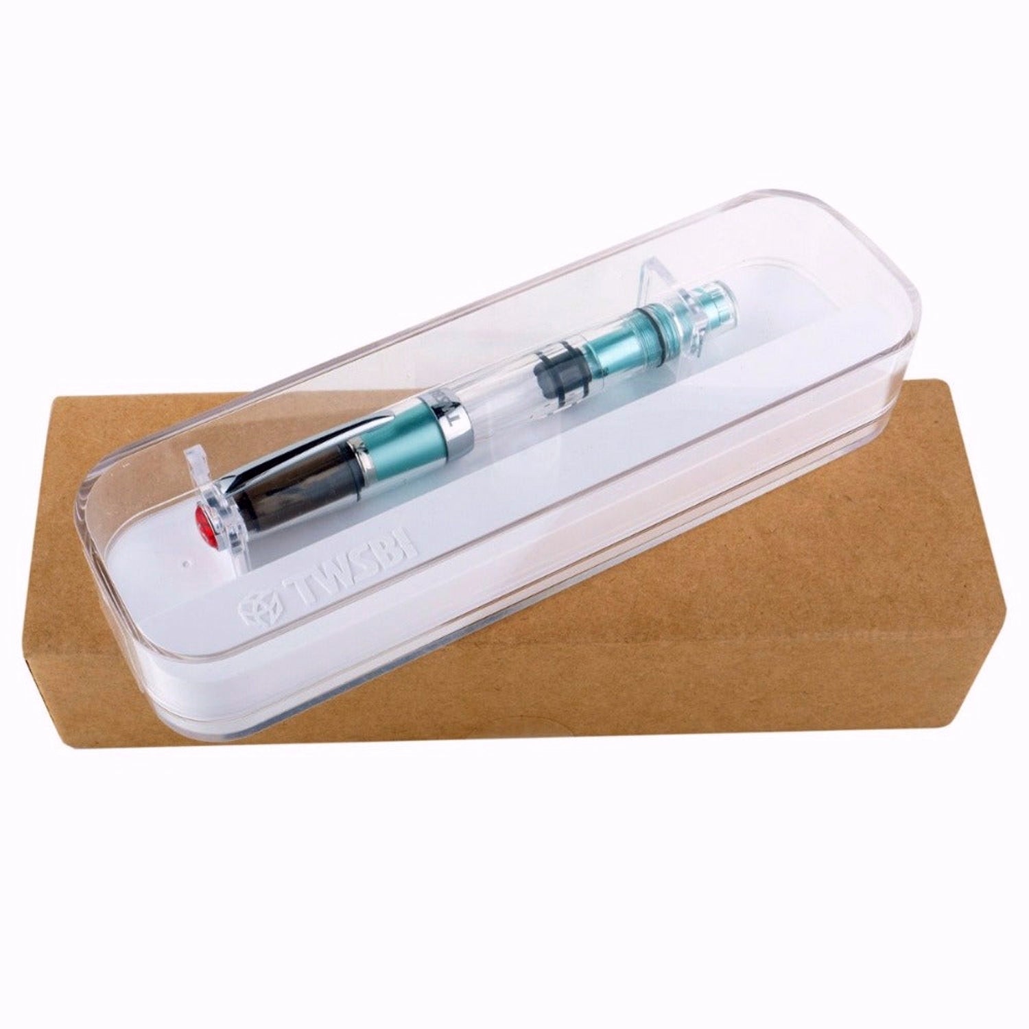 Twsbi Diamond Mini AL Mint Blue CT Fountain Pen