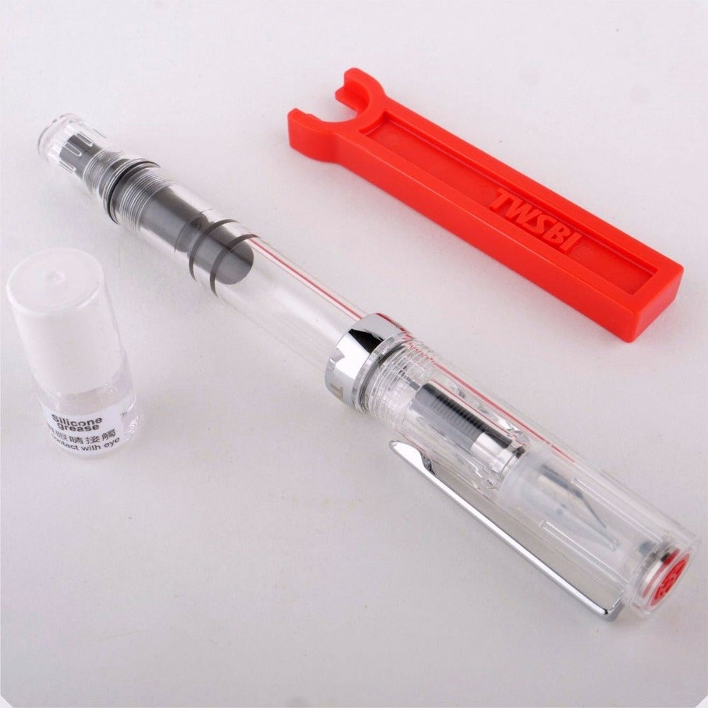 Twsbi Eco T Clear CT Fountain Pen
