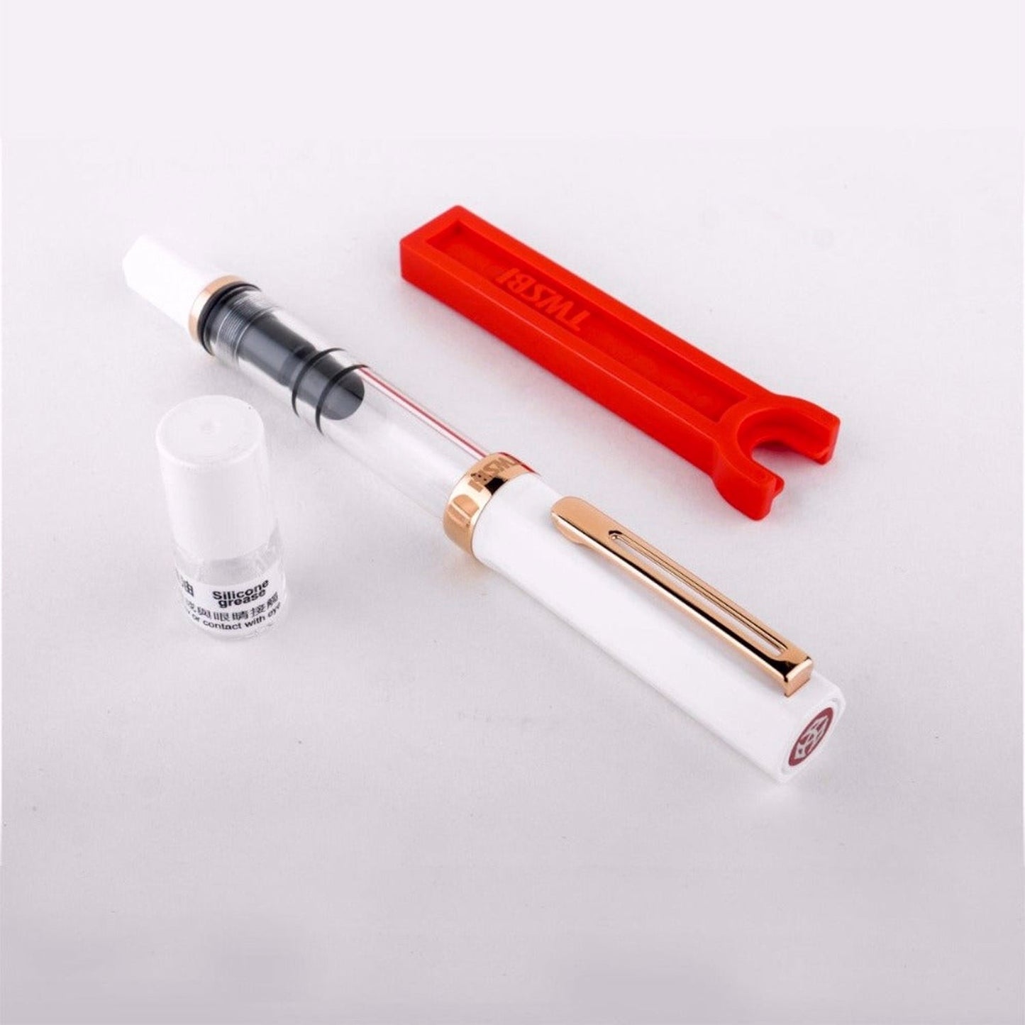 Twsbi Eco T White RGT Fountain Pen