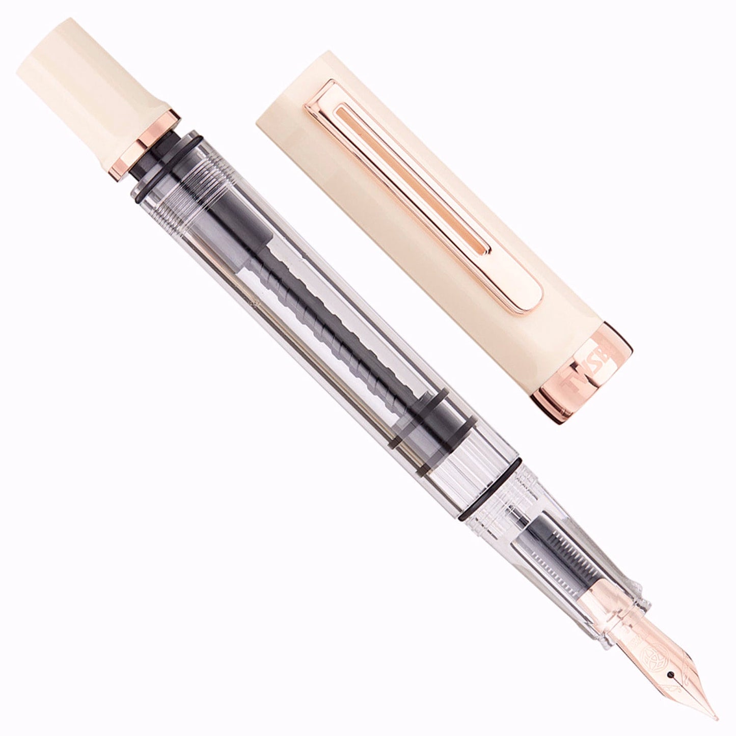 Twsbi Eco Creme Rosegold RGT Fountain Pen