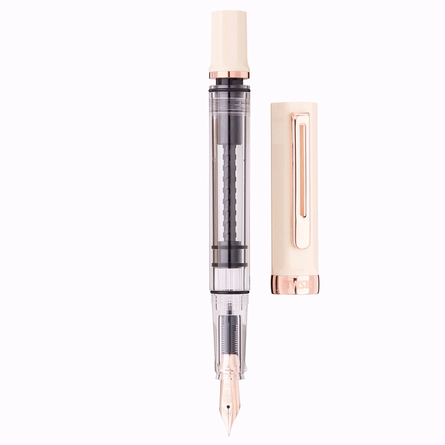 Twsbi Eco Creme Rosegold RGT Fountain Pen