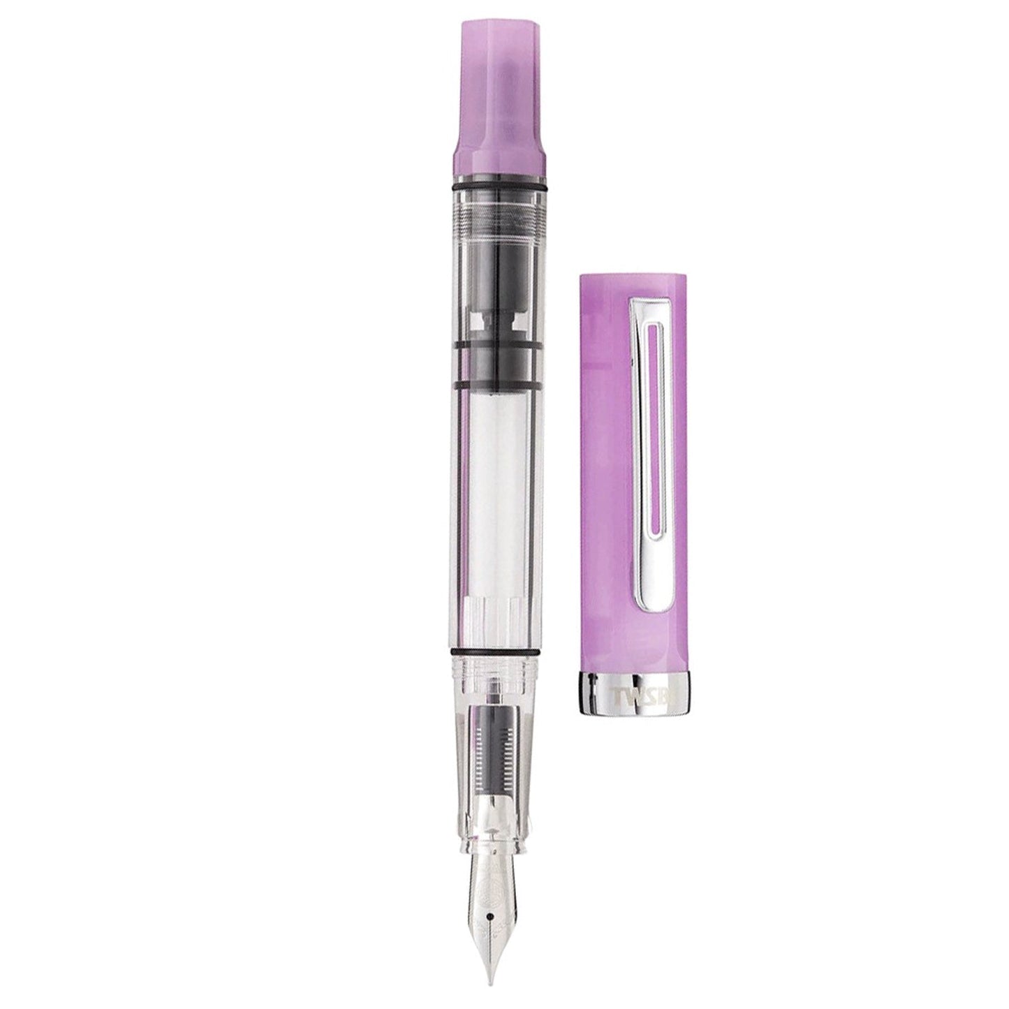 Twsbi Eco Glow Purple CT Fountain Pen