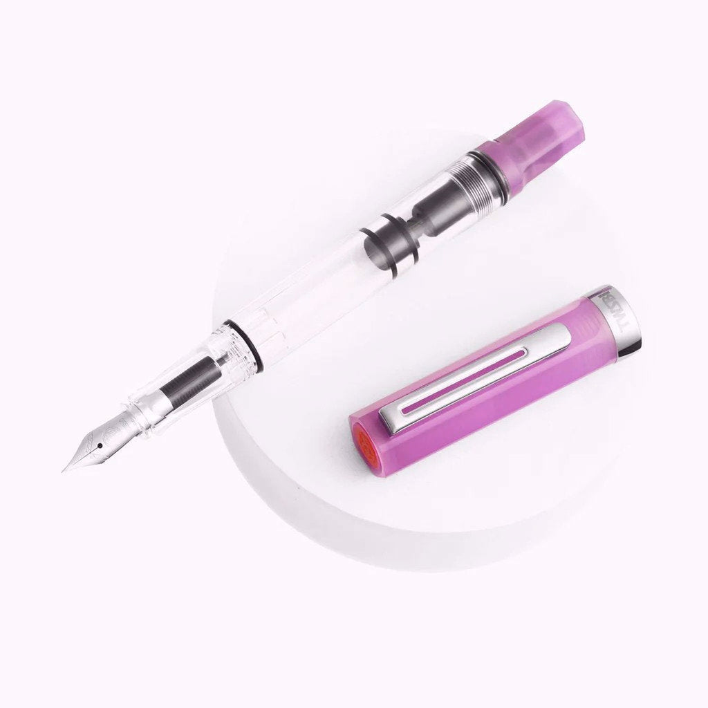 Twsbi Eco Glow Purple CT Fountain Pen
