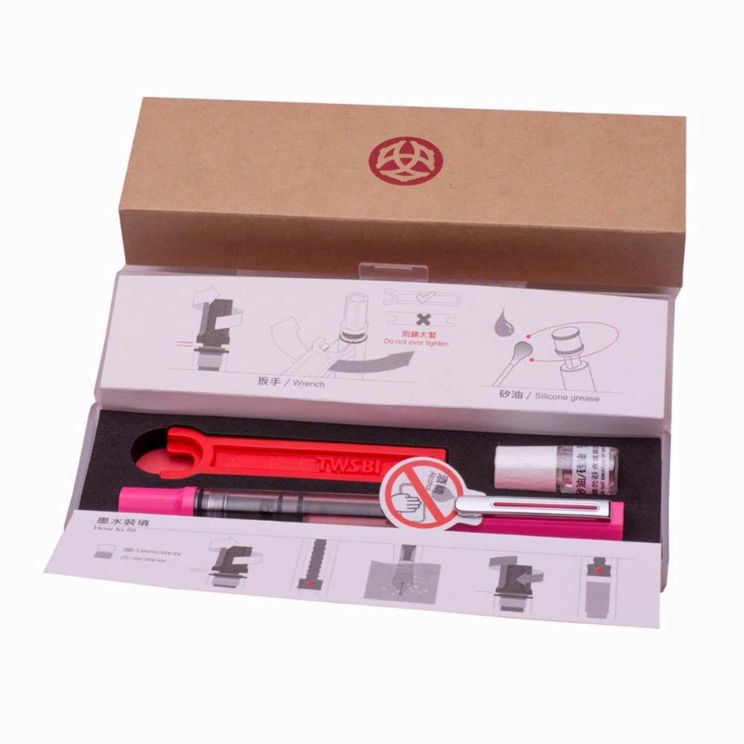 Twsbi Eco Pink CT Fountain Pen
