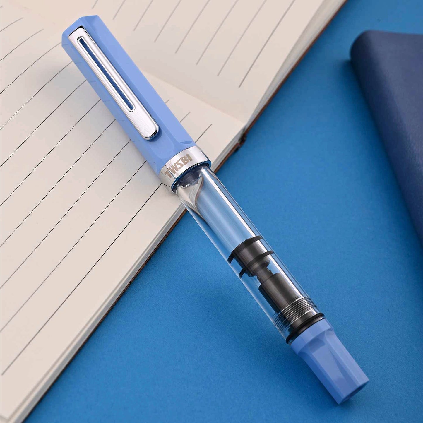 Twsbi Eco Pastel Blue CT Fountain Pen