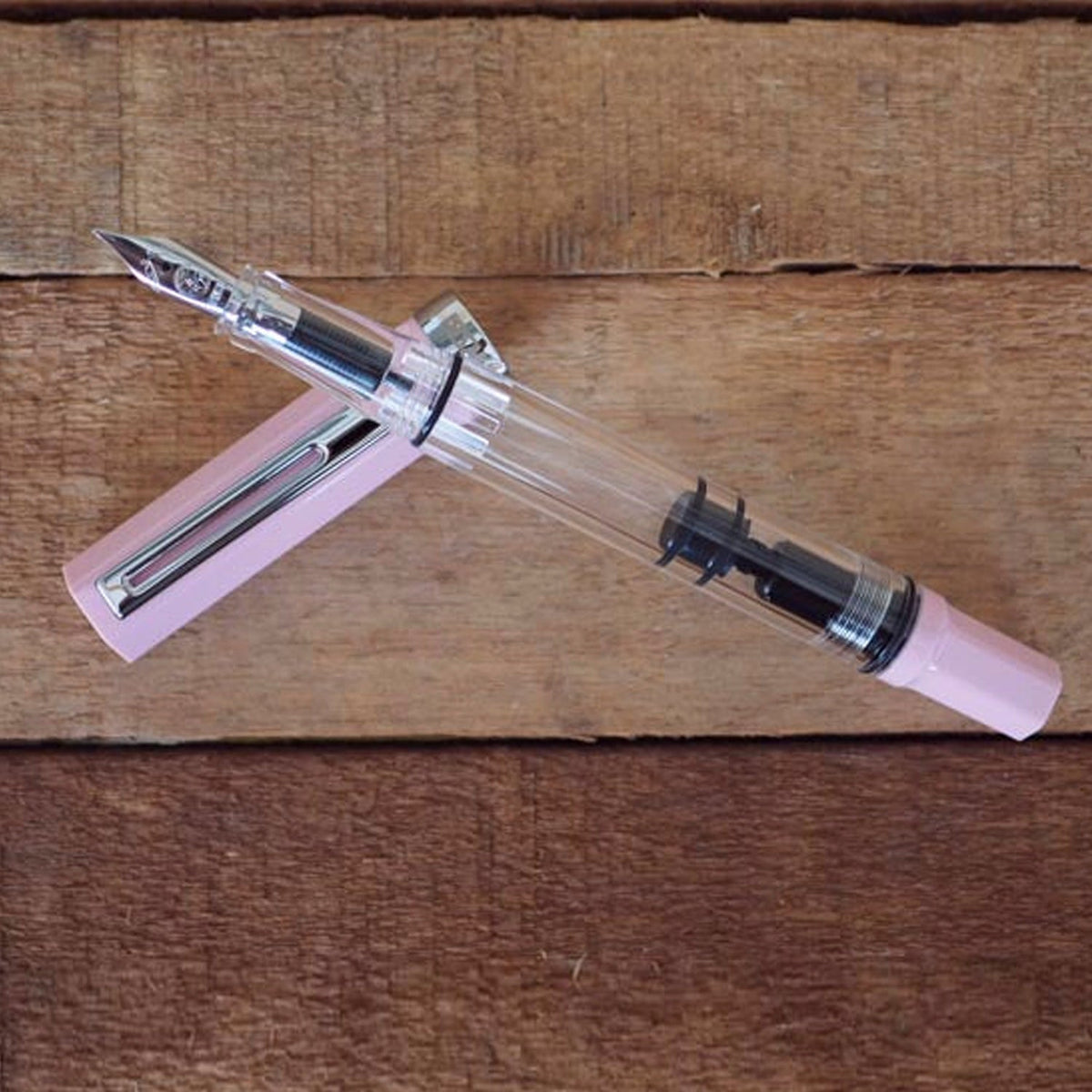TWSBI Vulpennen : TWSBI ECO Vulpen - Smoke Rose Gold TWSBI Vulpennen : TWSBI ECO Vulpen - Smoke Rose Gold