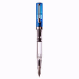 Twsbi Eco Transparent Blue CT Fountain Pen