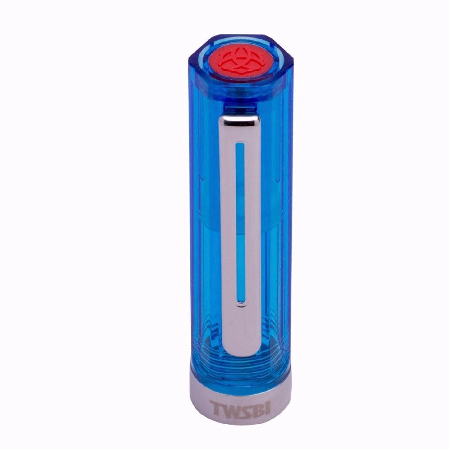 Twsbi Eco Transparent Blue CT Fountain Pen