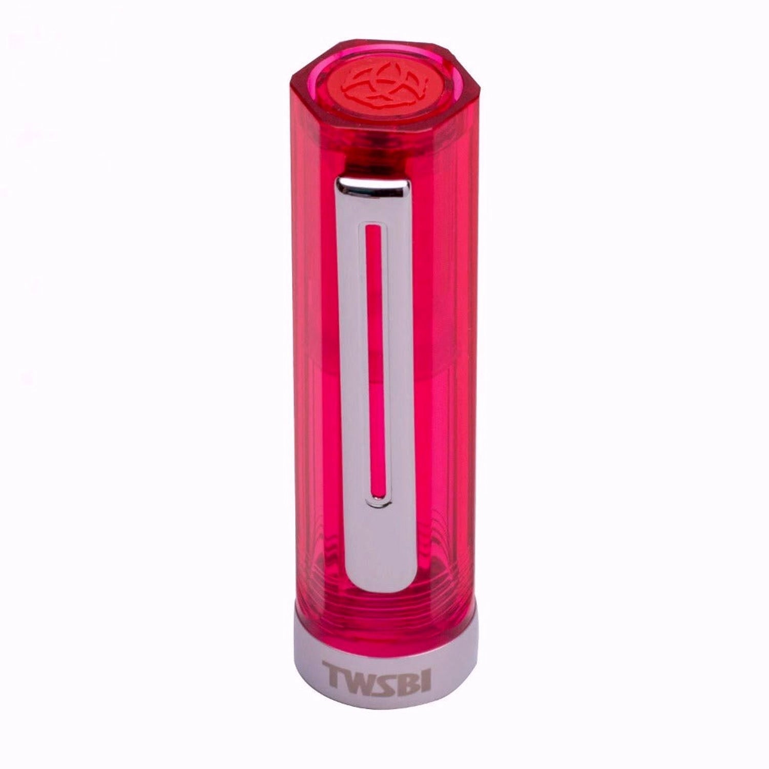 Twsbi Eco Transparent Blossom Red CT Fountain Pen