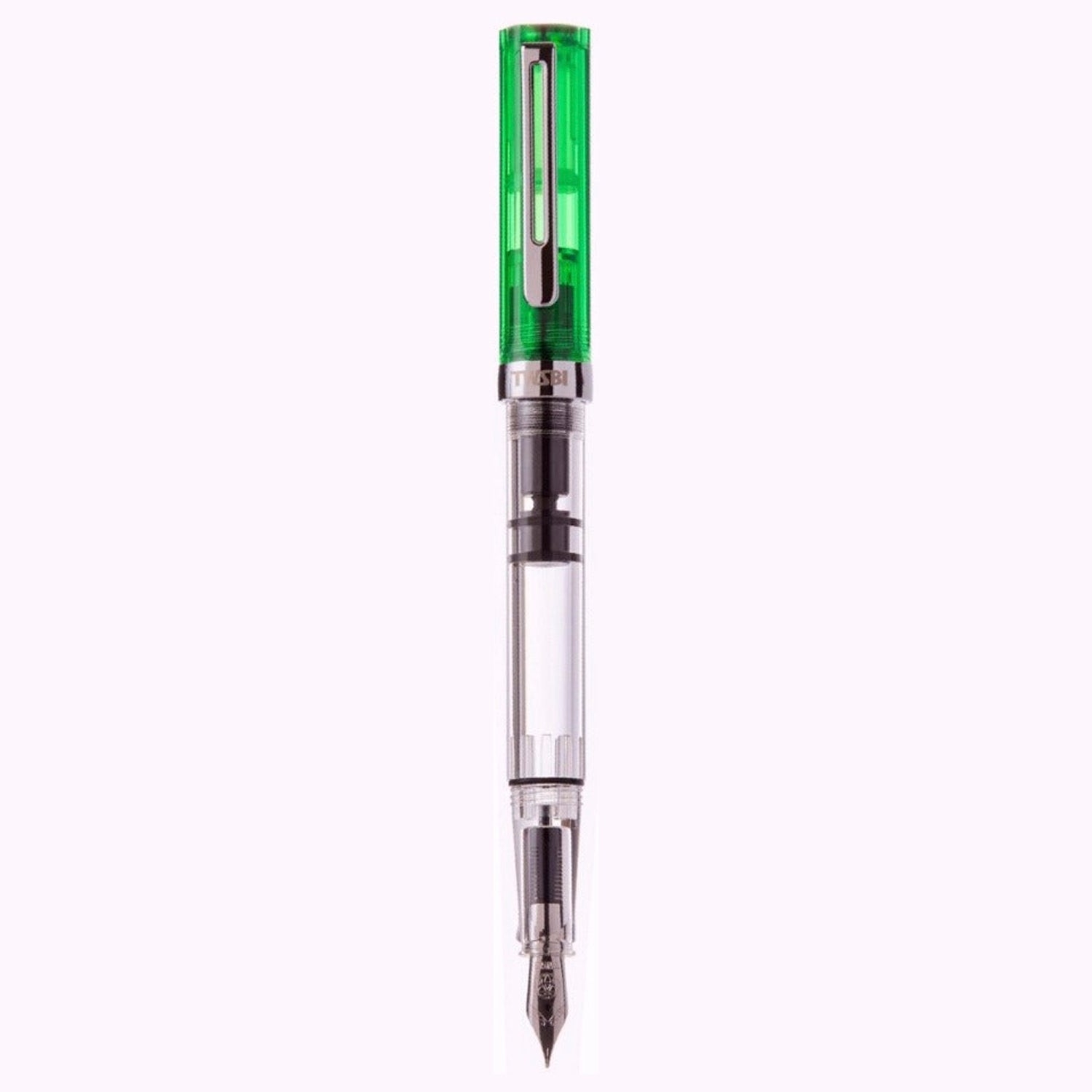 Twsbi Eco Transparent Green CT Fountain Pen