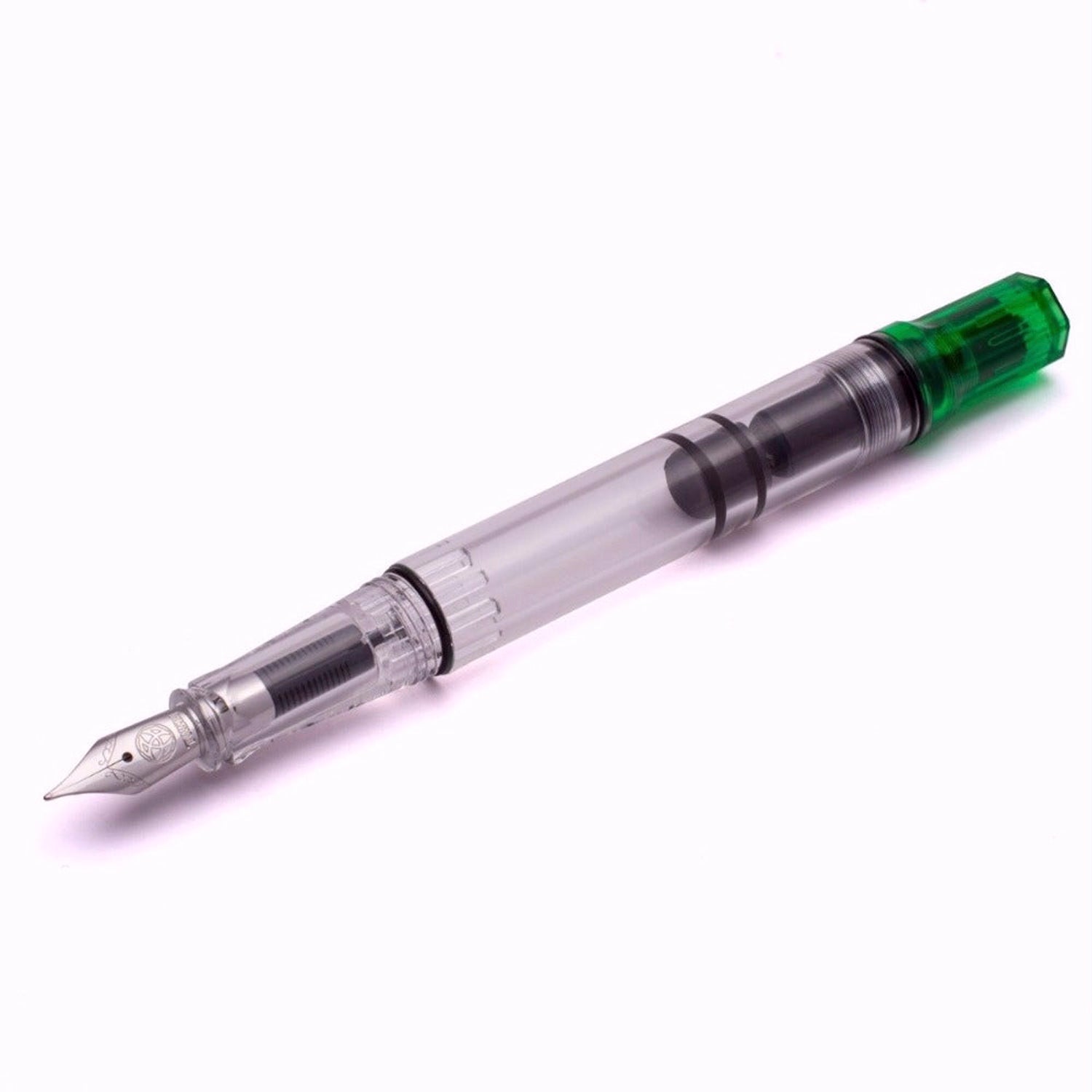 Twsbi Eco Transparent Green CT Fountain Pen