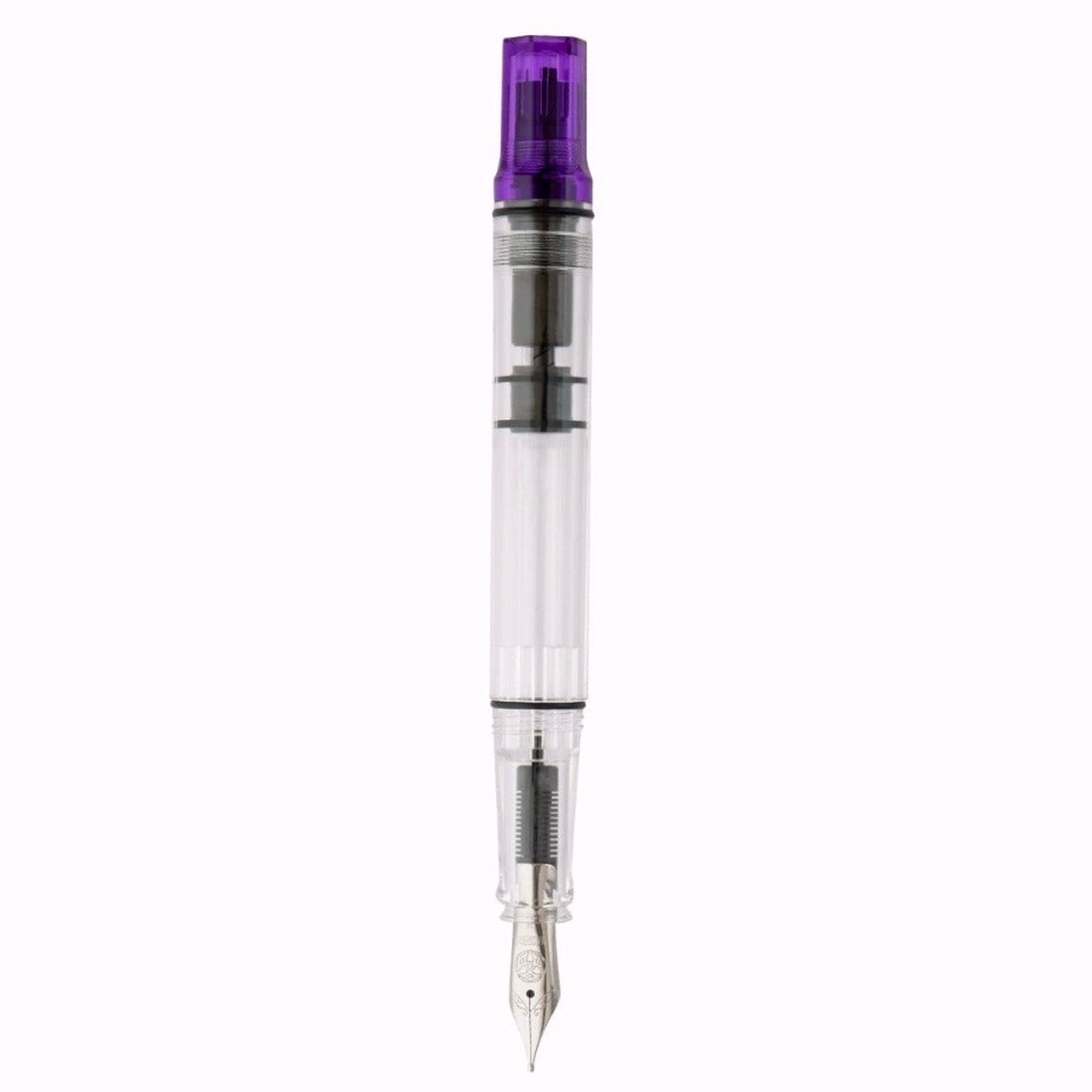 Twsbi Eco Transparent Purple CT Fountain Pen
