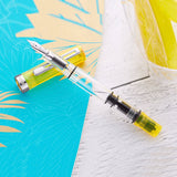 Twsbi Eco Transparent Yellow CT Fountain Pen
