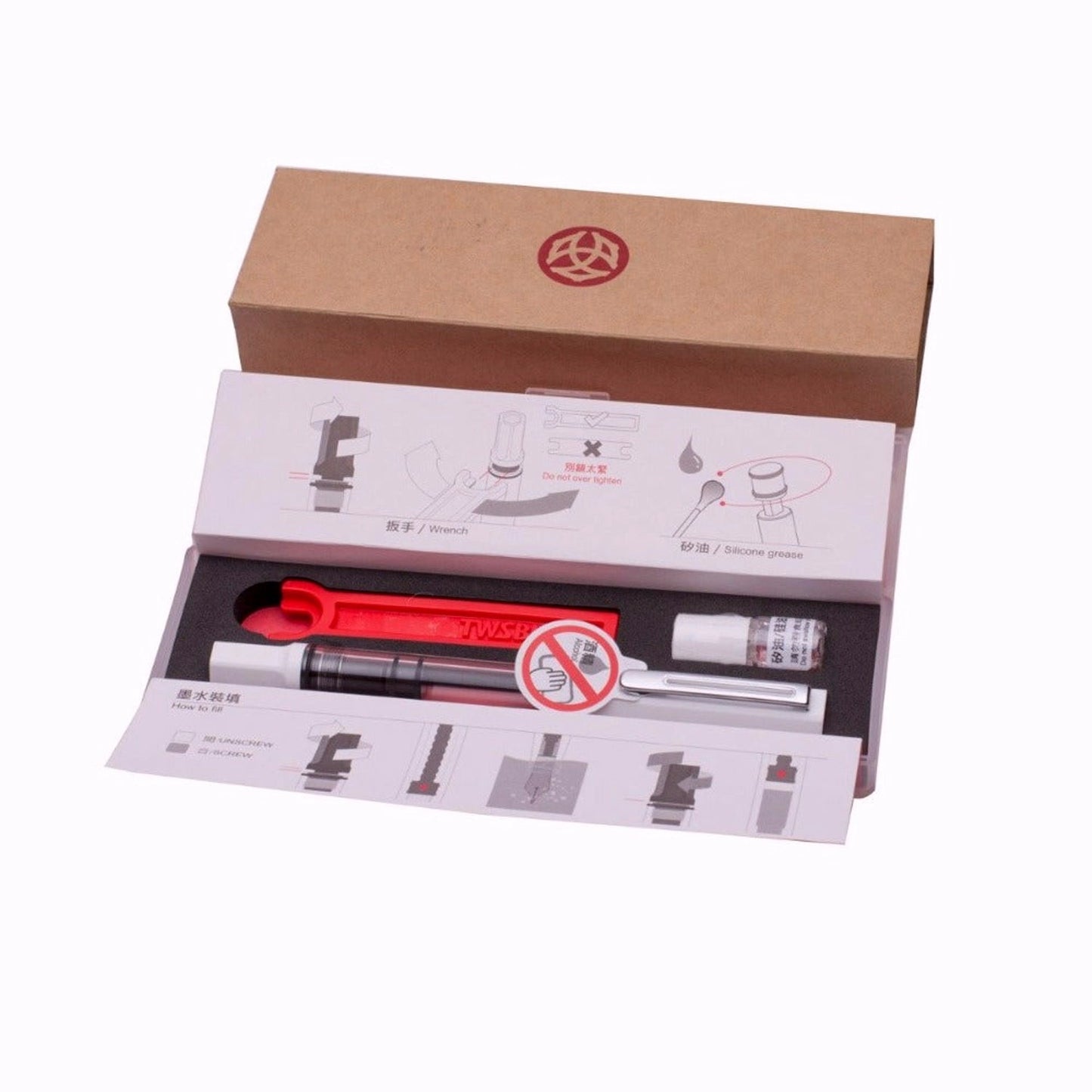 Twsbi Eco White CT Fountain Pen