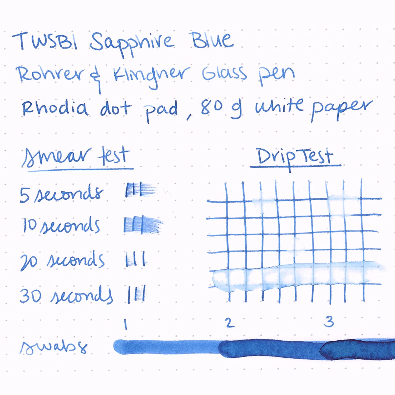 Twsbi Ink Cartridge (Blue - Pack of 10) M2531230
