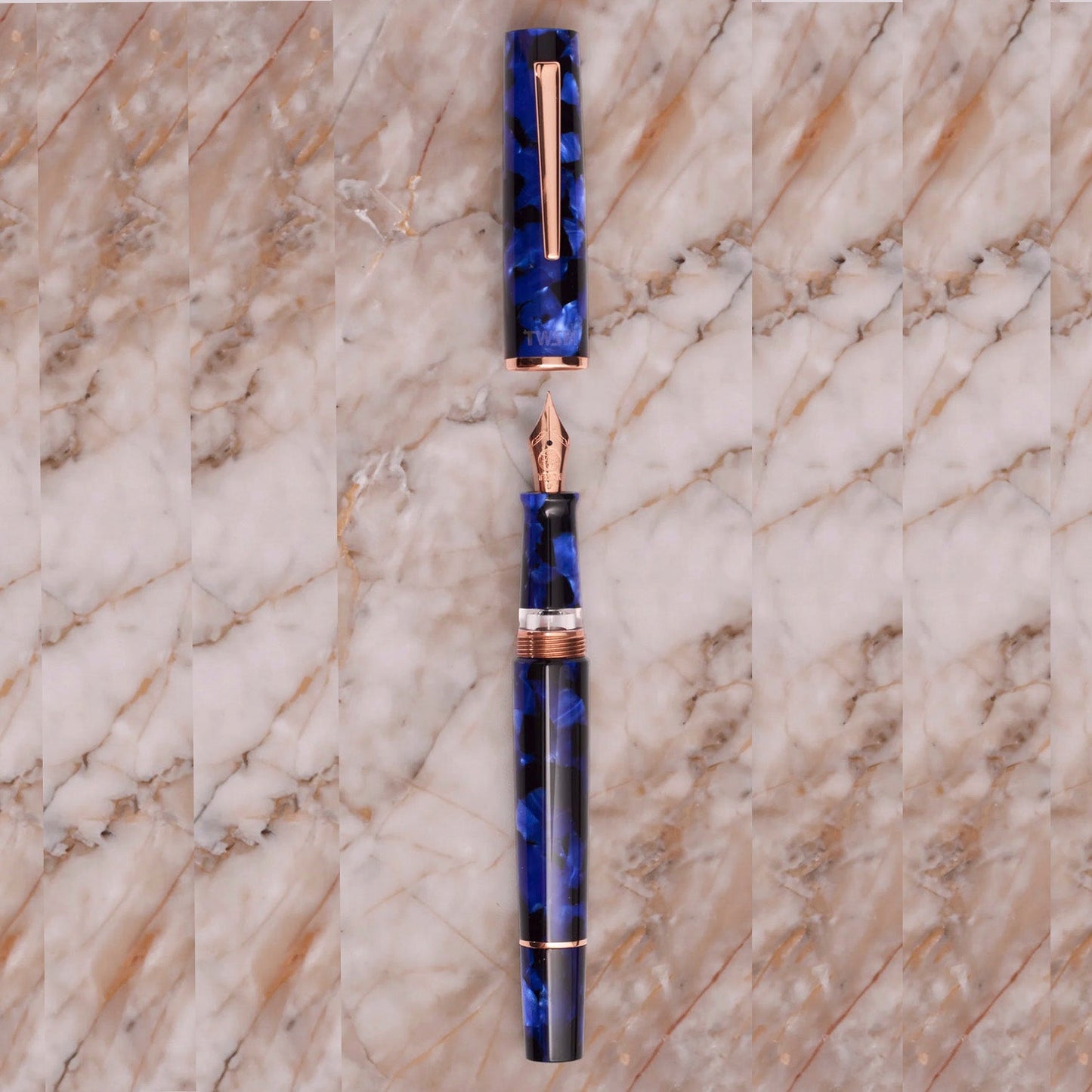 Twsbi Kai Blue RGT Fountain Pen