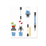 Twsbi Vac 20A Empty Ink Bottle (Orange - 20 ML) M7444550