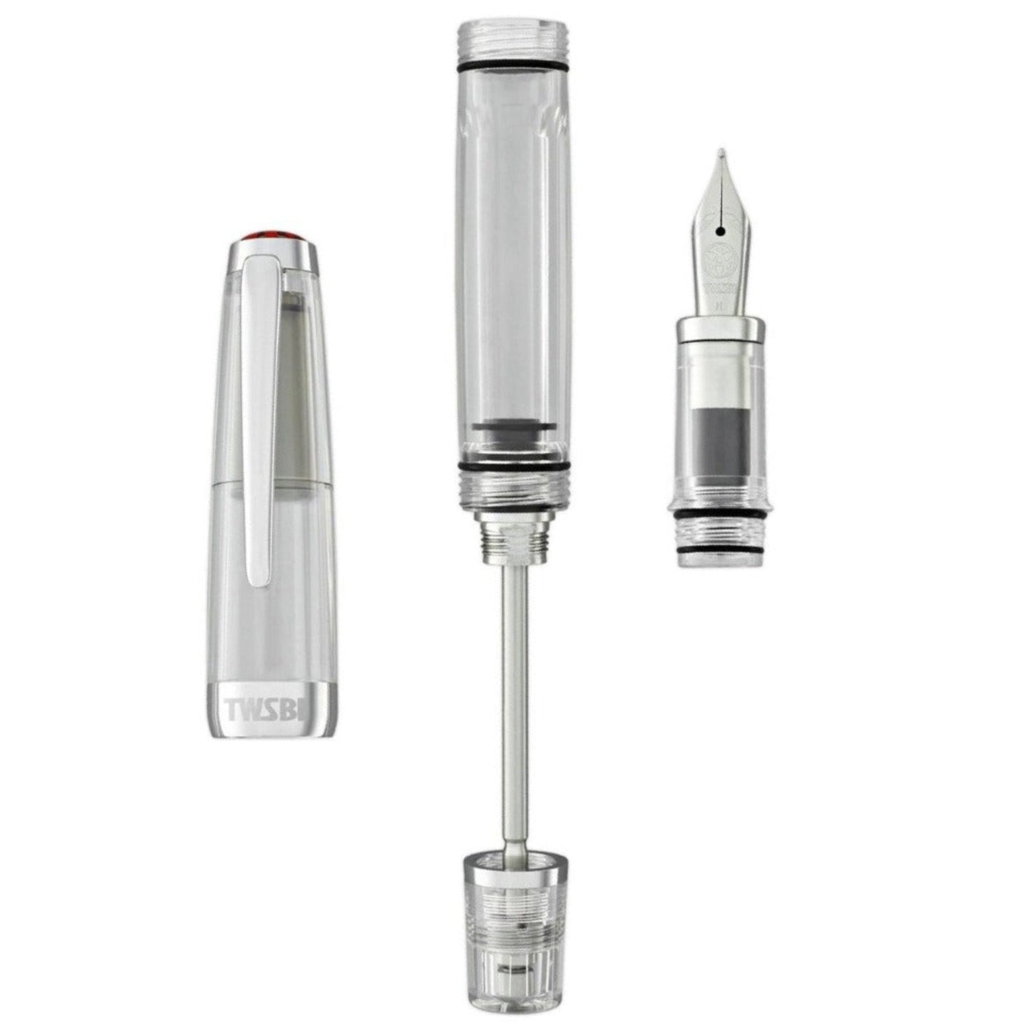 Twsbi Vac Mini Clear CT Fountain Pen