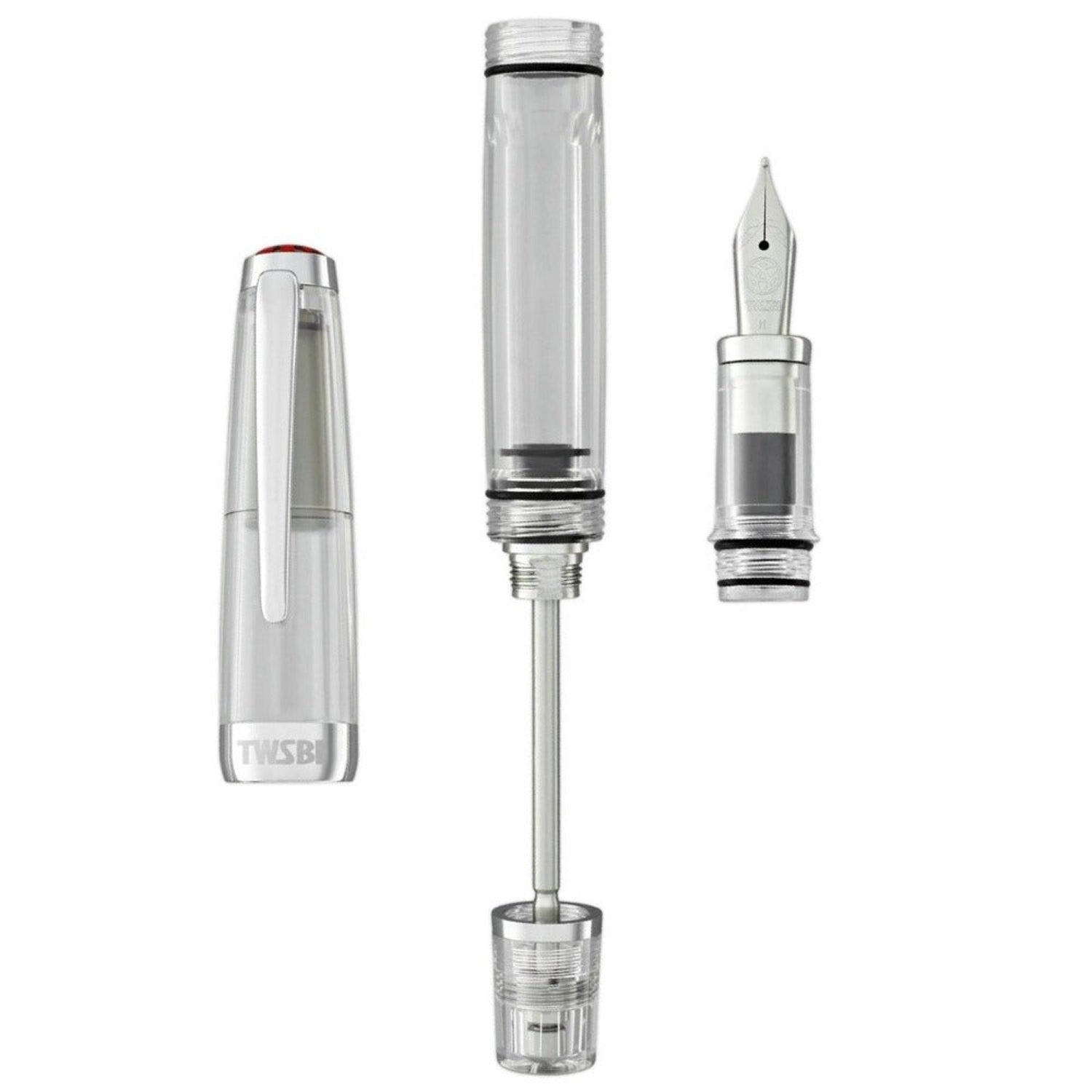 Twsbi Vac Mini Clear CT Fountain Pen