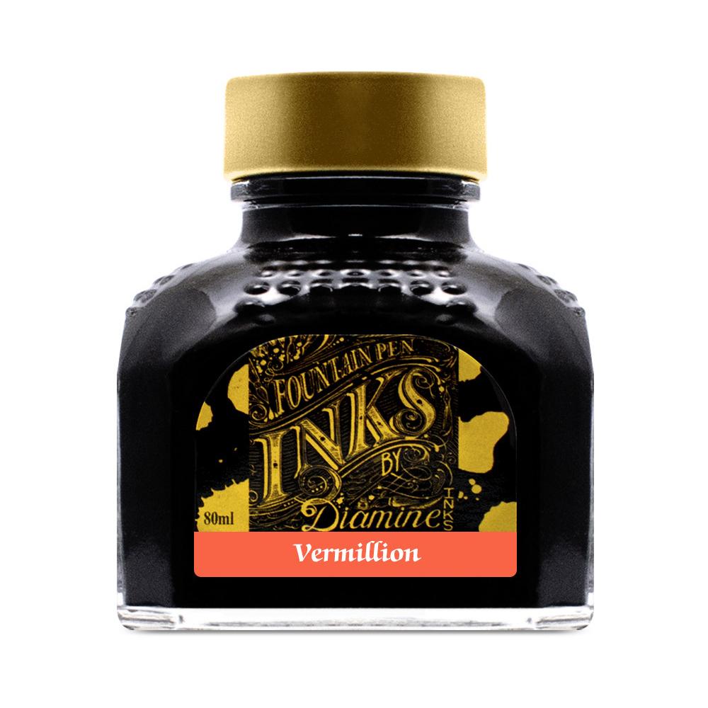 Diamine Ink Bottle (Vermilion - 80ML) 828436