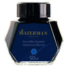 Waterman Ink Bottle (Mysterious Blue - 50 ML) 9000005334. A unique 50 ml ink bottle comes with multi-faceted 9 sides which help you to grasp every remaining drop of ink. Genuine Waterman Ink, France. Onlinemantra.in