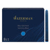Waterman Ink Cartridge (Serenity Blue - Pack of 8) 9000005388