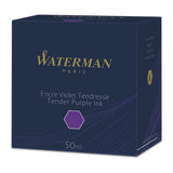 Waterman Ink Bottle (Mysterious Blue - 50 ML) 9000005334. A unique 50 ml ink bottle comes with multi-faceted 9 sides which help you to grasp every remaining drop of ink. Genuine Waterman Ink, France. Onlinemantra.in