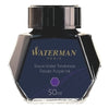Waterman Ink Bottle (Mysterious Blue - 50 ML) 9000005334. A unique 50 ml ink bottle comes with multi-faceted 9 sides which help you to grasp every remaining drop of ink. Genuine Waterman Ink, France. Onlinemantra.in