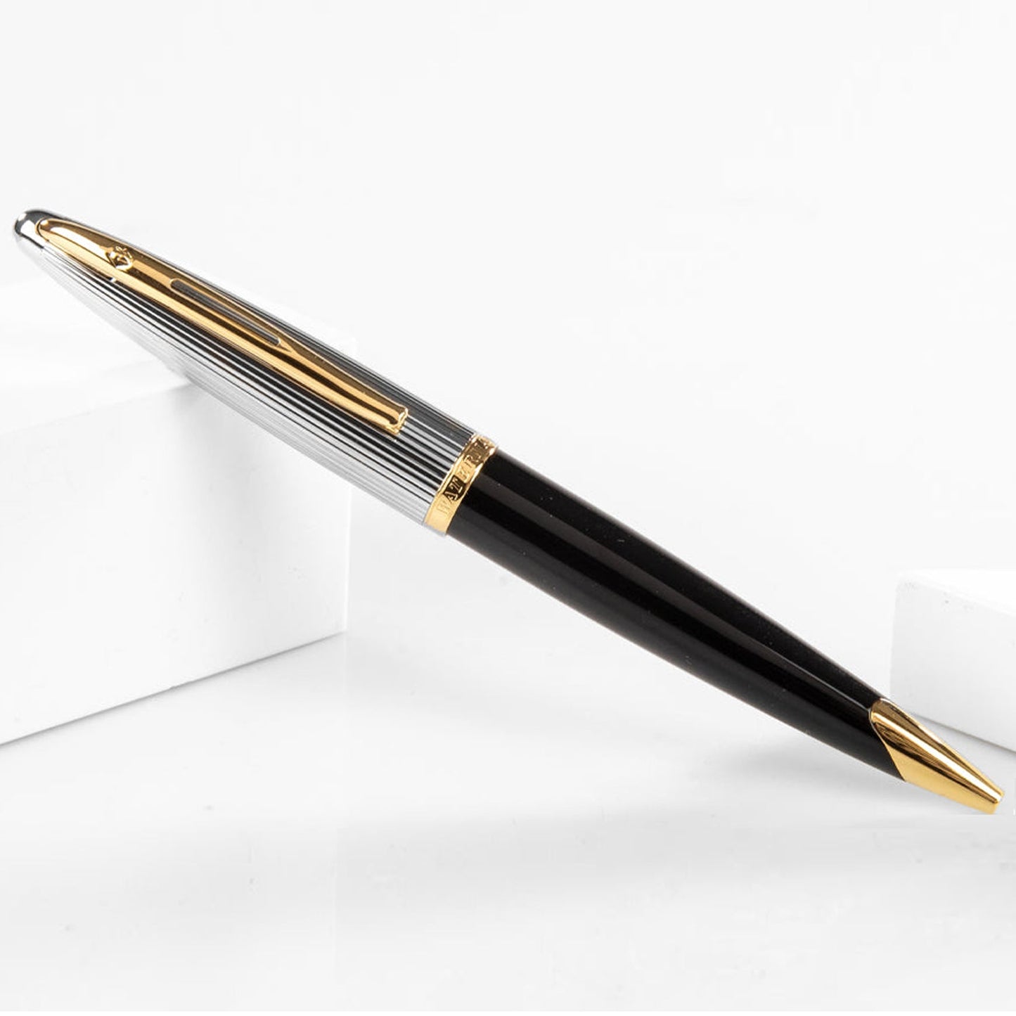 Waterman Carene Deluxe Black GT Ballpoint Pen 9000013886