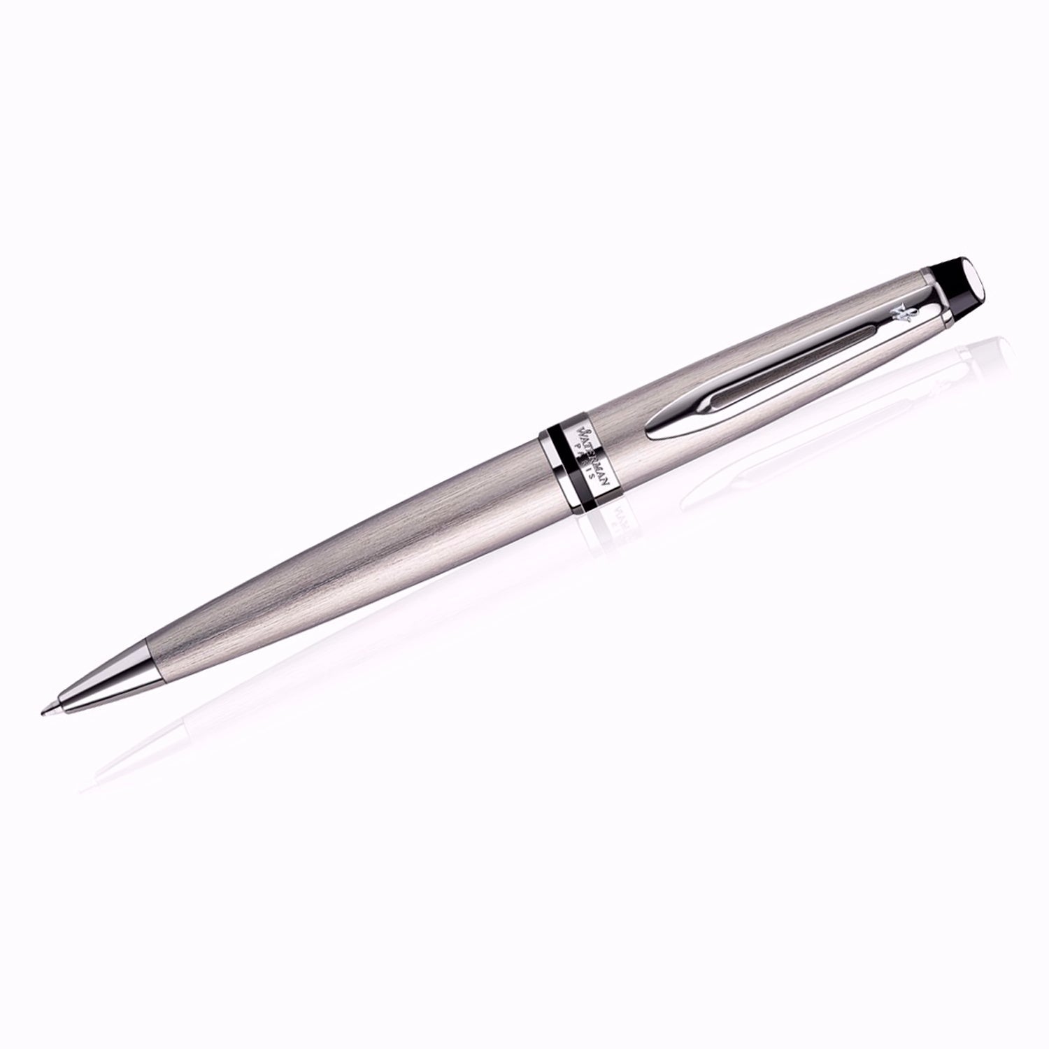 Waterman Expert Stainless Steel CT Ballpoint Pen 9000017149