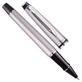Waterman Expert Stainless Steel CT Roller Ball Pen 9000017148
