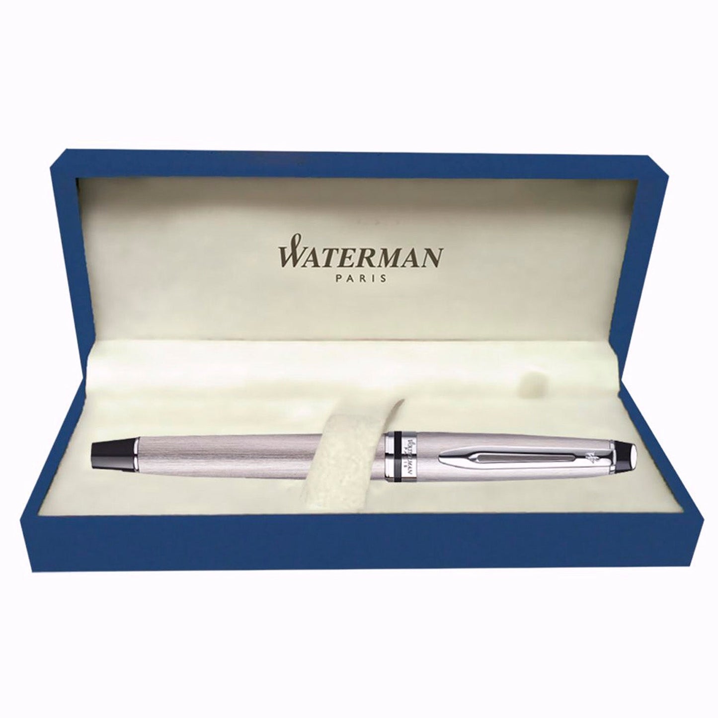Waterman Expert Stainless Steel CT Roller Ball Pen 9000017148