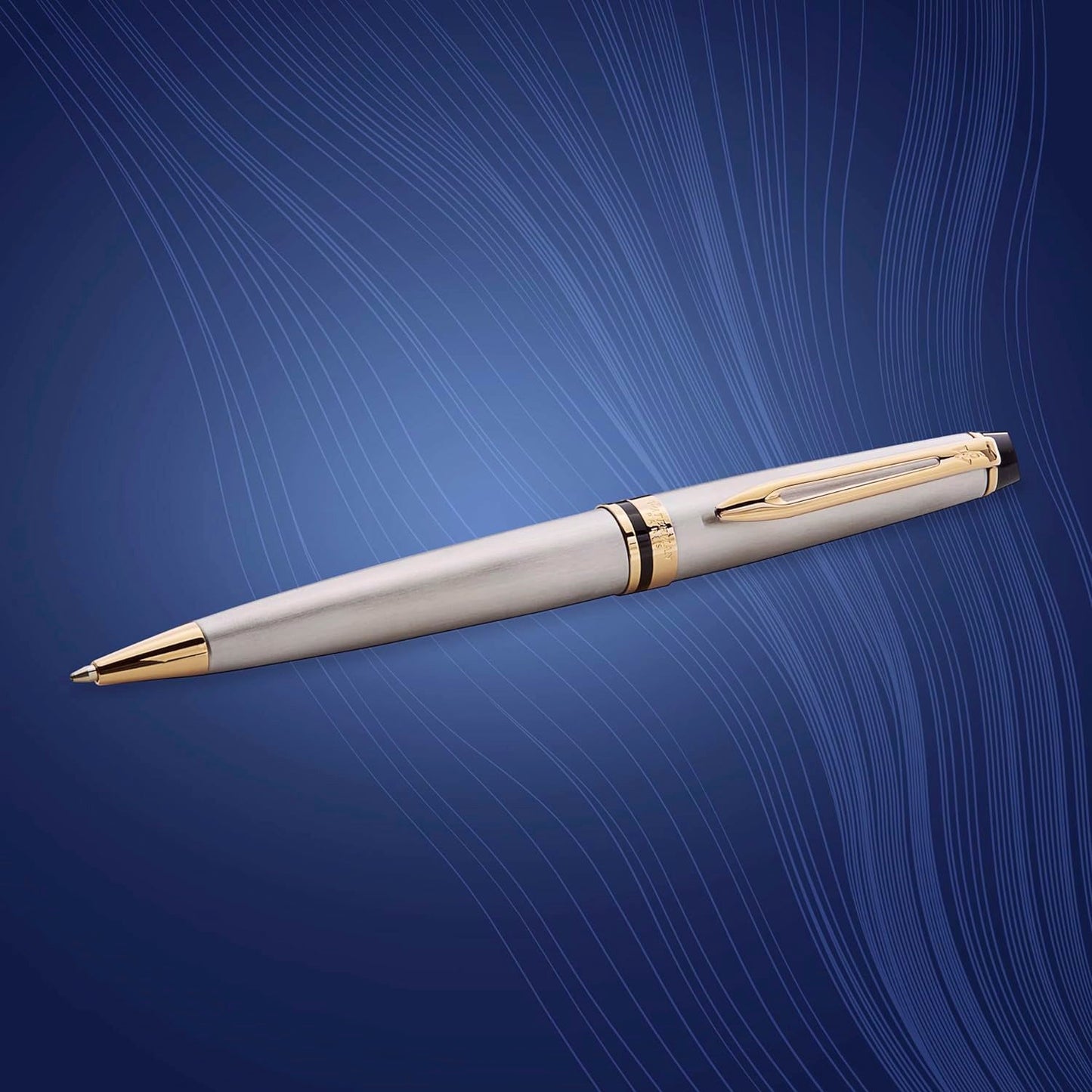 Waterman Expert Stainless Steel GT Ballpoint Pen 9000017145