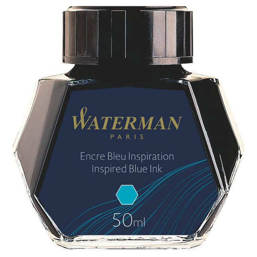Waterman Ink Bottle (Inspired Blue - 50 ML)