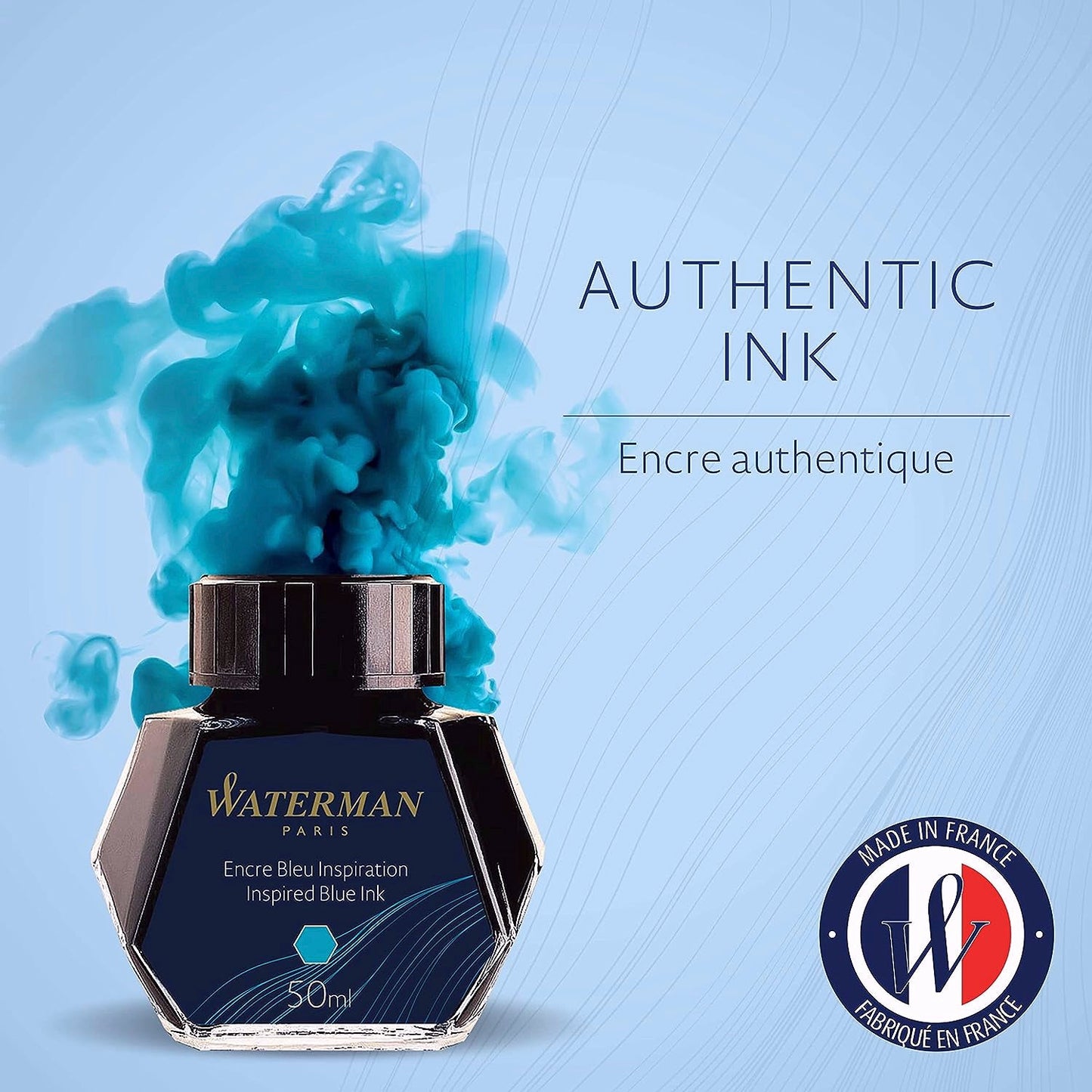 Waterman Ink Bottle (Inspired Blue - 50 ML)