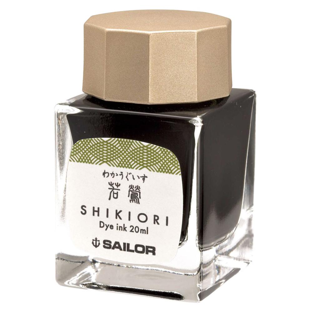 Sailor Shikiori Ink Bottle (Wakauguisu - 20ML) 13-1008-211