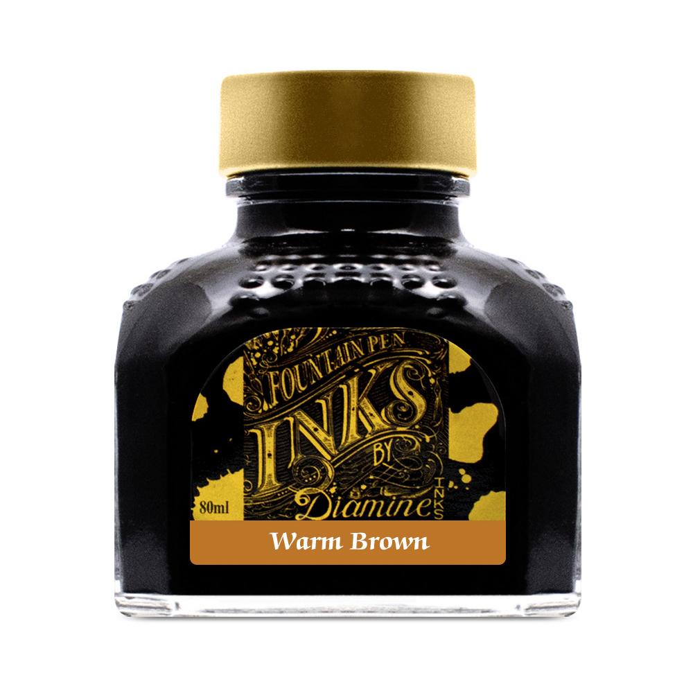 Diamine Ink Bottle (Warm Brown - 80ML) 828207