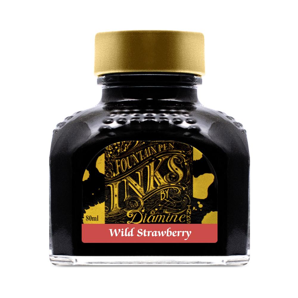 Diamine Ink Bottle (Wild Strawberry - 80ML) 828498