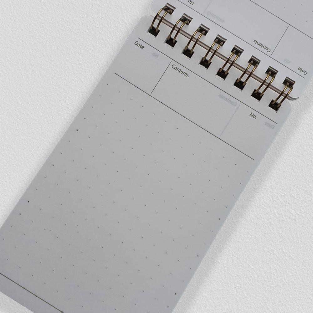 Logical Prime Wire Bound Notepad (Dot Ruled - A7) NW-SA701 PT