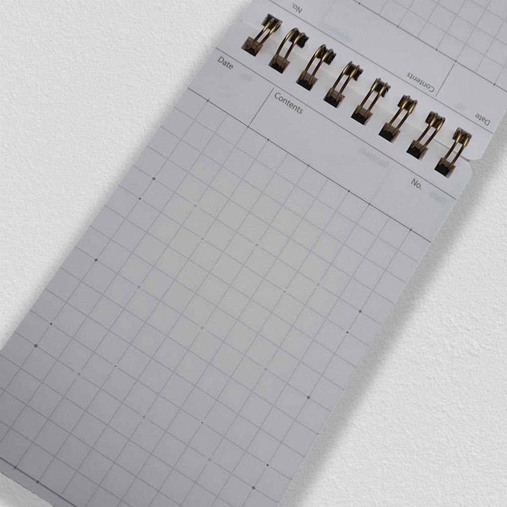 Logical Prime Wire Bound Notepad (Grid Ruled - A7) NW-SA701 SB