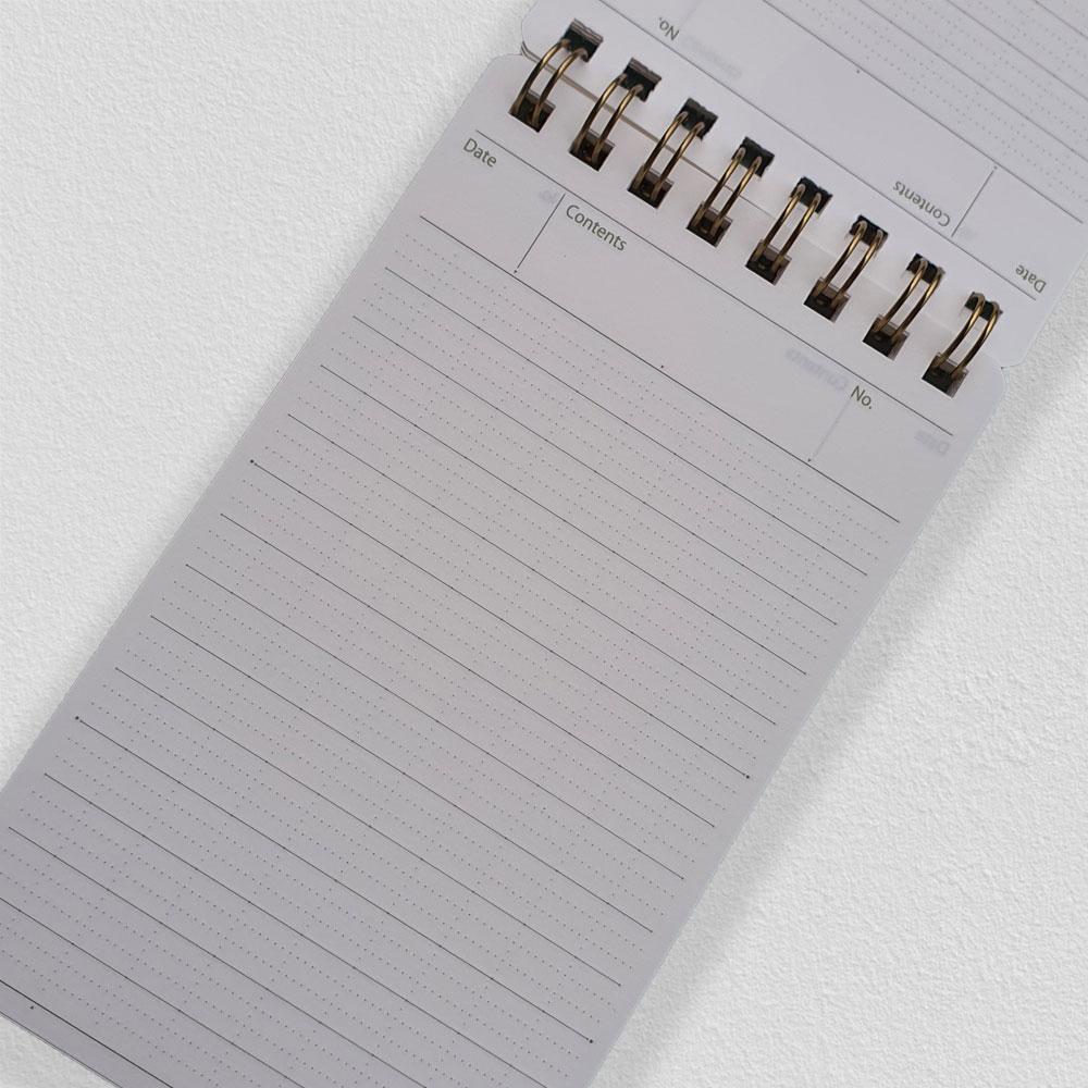 Logical Prime Wire Bound Notepad (Line Ruled - A7) NW-SA701 B