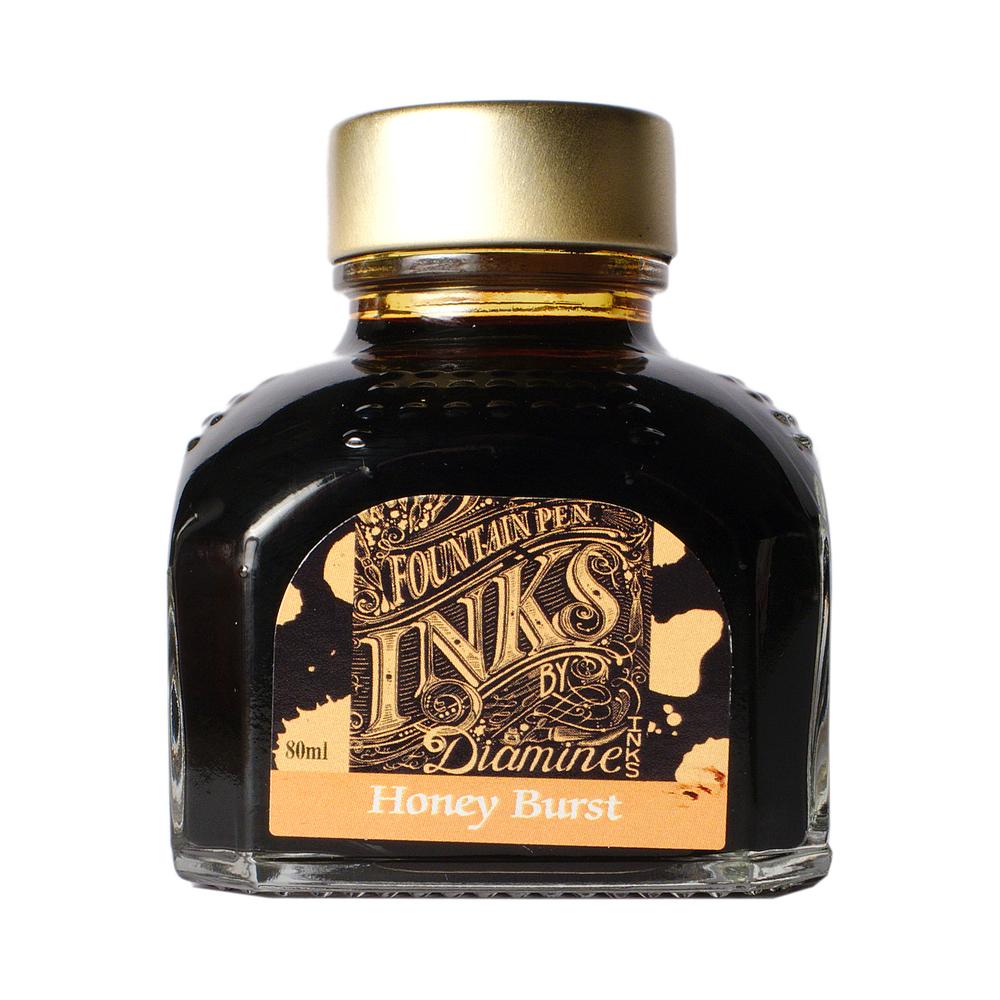 Diamine Ink Bottle (Honey Burst - 80ML) 831887
