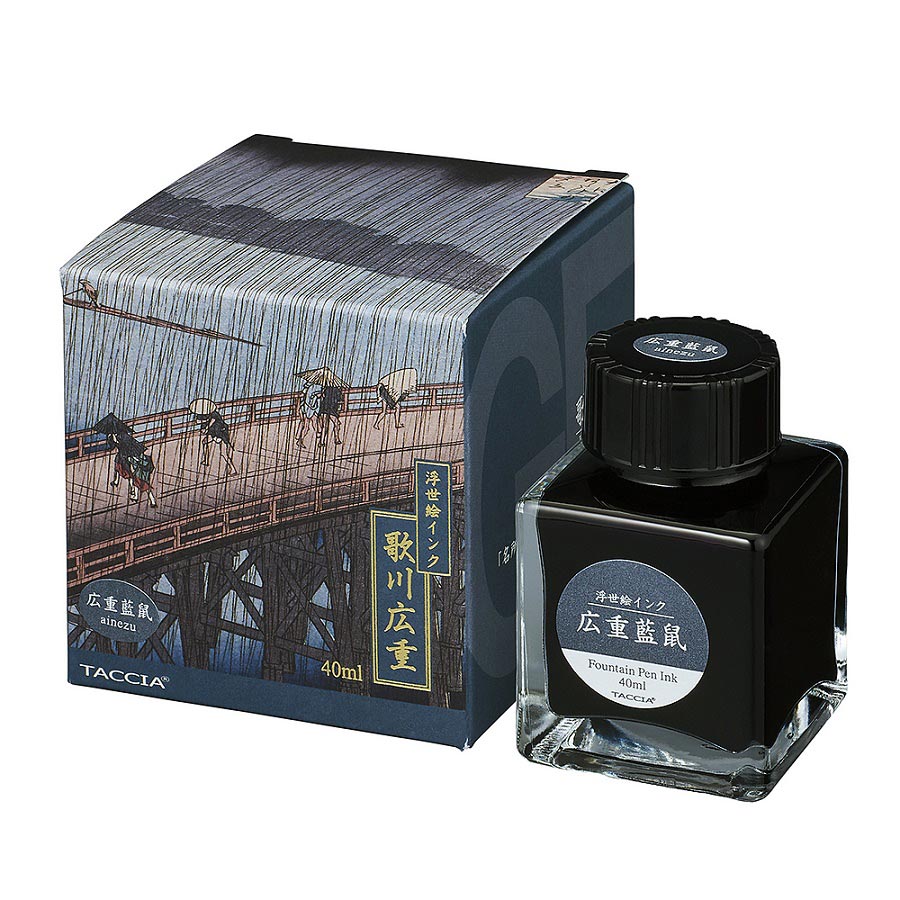 Taccia Ukiyo-e Ink Bottle (Ainezu - 40ML) TFPI-WD42-12