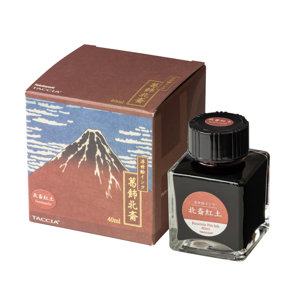 Taccia Ukiyo-e Ink Bottle (Beni Tsuchi - 40ML) TFPI-WD42-1