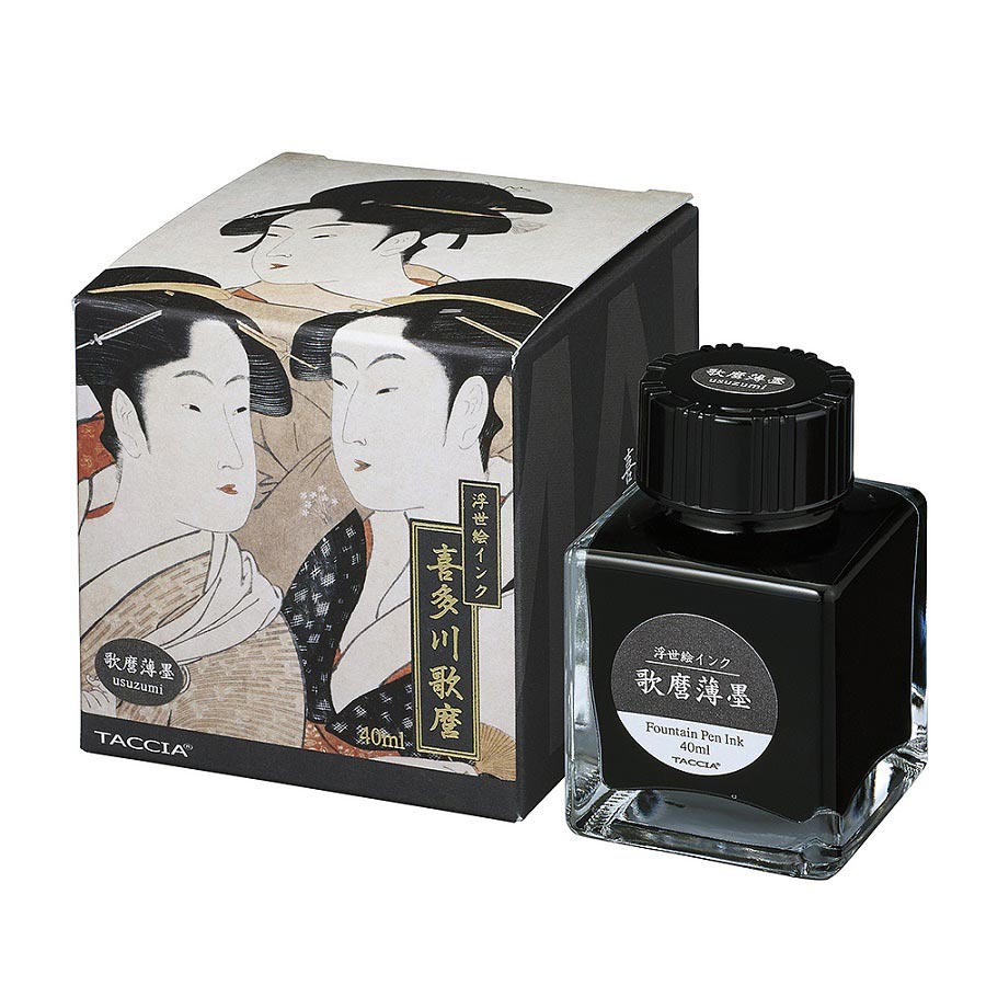 Taccia Ukiyo-e Ink Bottle (Usuzumi - 40ML) TFPI-WD42-15